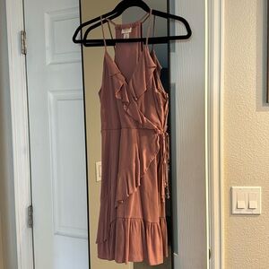 Mossimo supply, dusty rose, XS mini dress